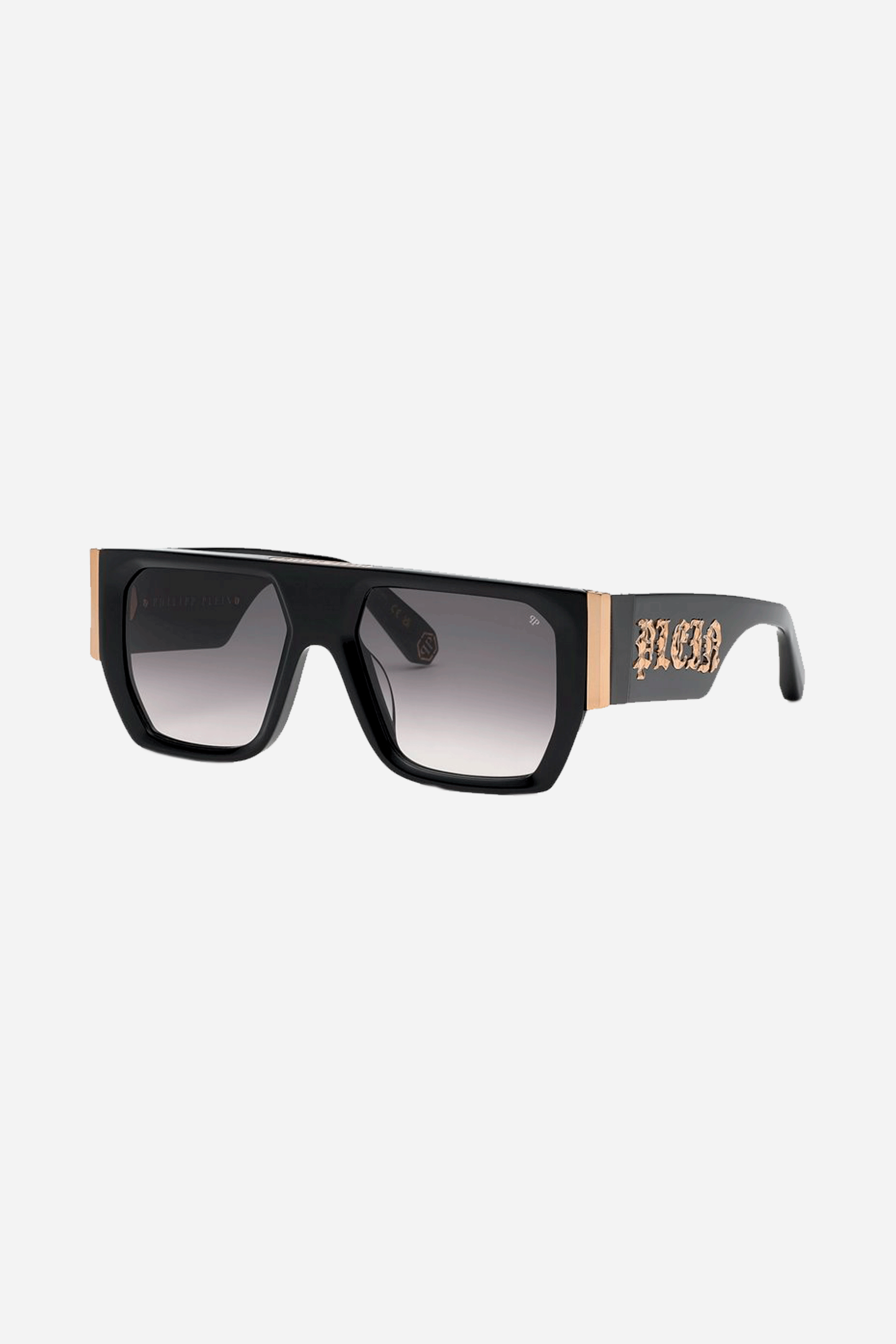 Philipp Plein flat top black sunglasses