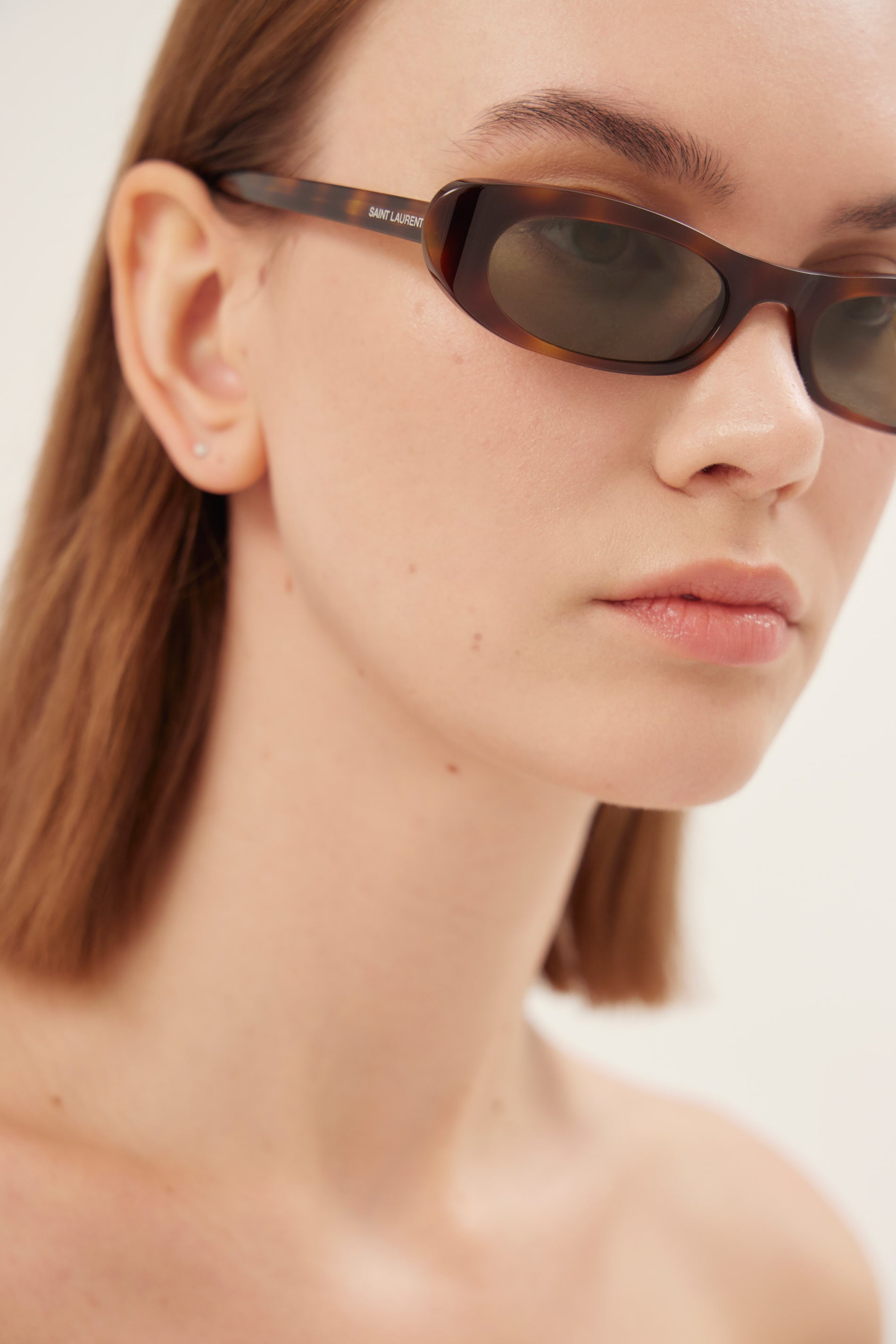 Saint Laurent SL 557 SHADE havana sunglasses