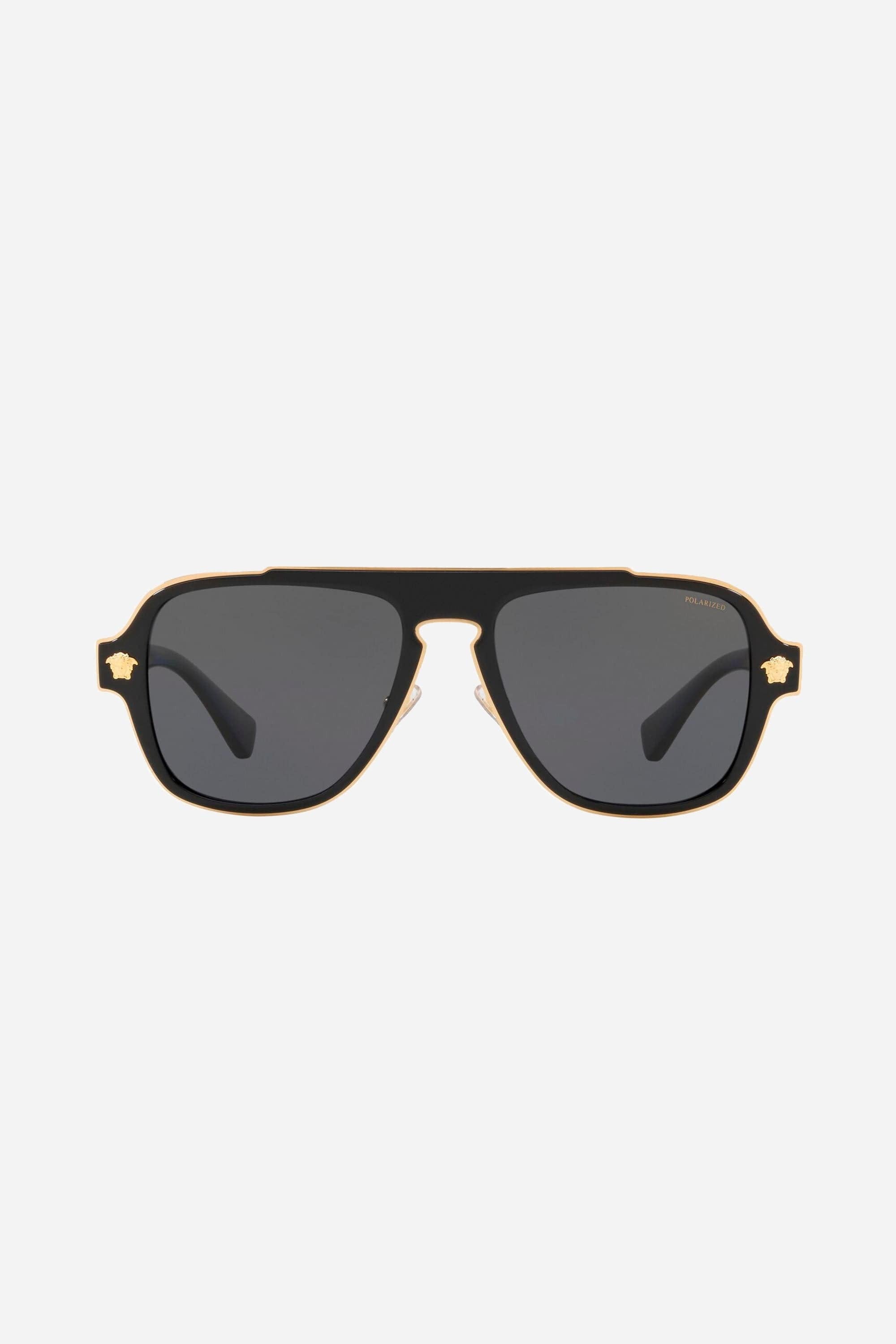 Versace caravan sunglasses with gold details